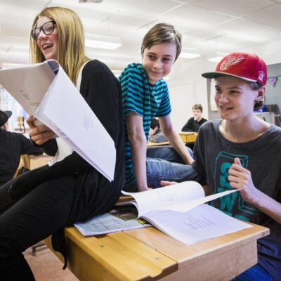 Poesi på Kyrkhedens skola