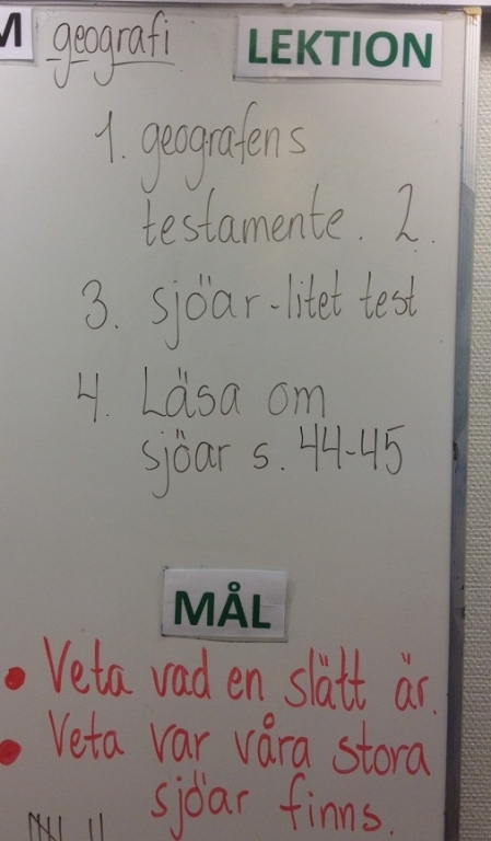 Workshop 1 – mål, tankar och en första övning.