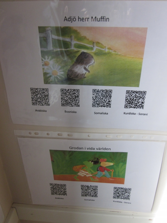 Flerspråkighet med QR-koder