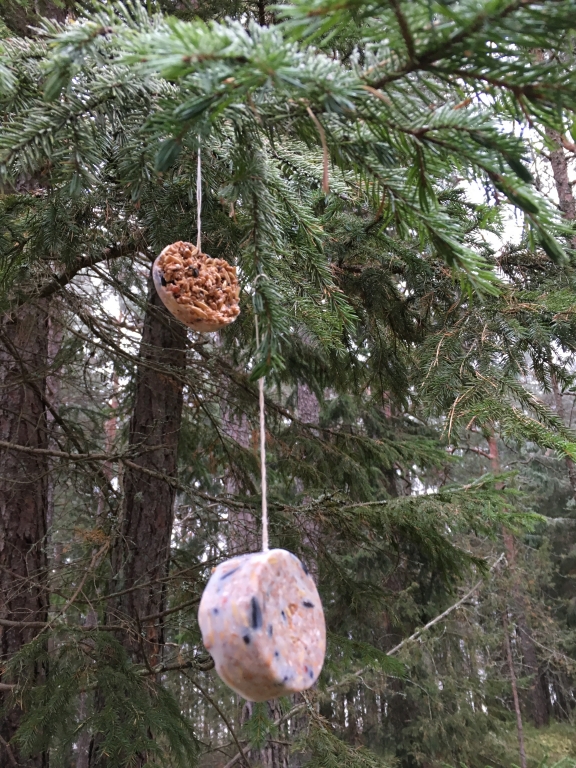 Mer ullstrumpor till barnen i julklapp.