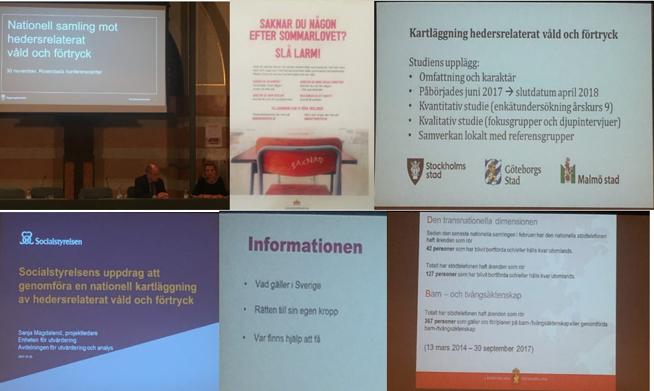 Nationell samling mot hedersrelaterat våld och förtryck