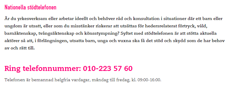 Barnäktenskap och äktenskapsresa: Inför lov!