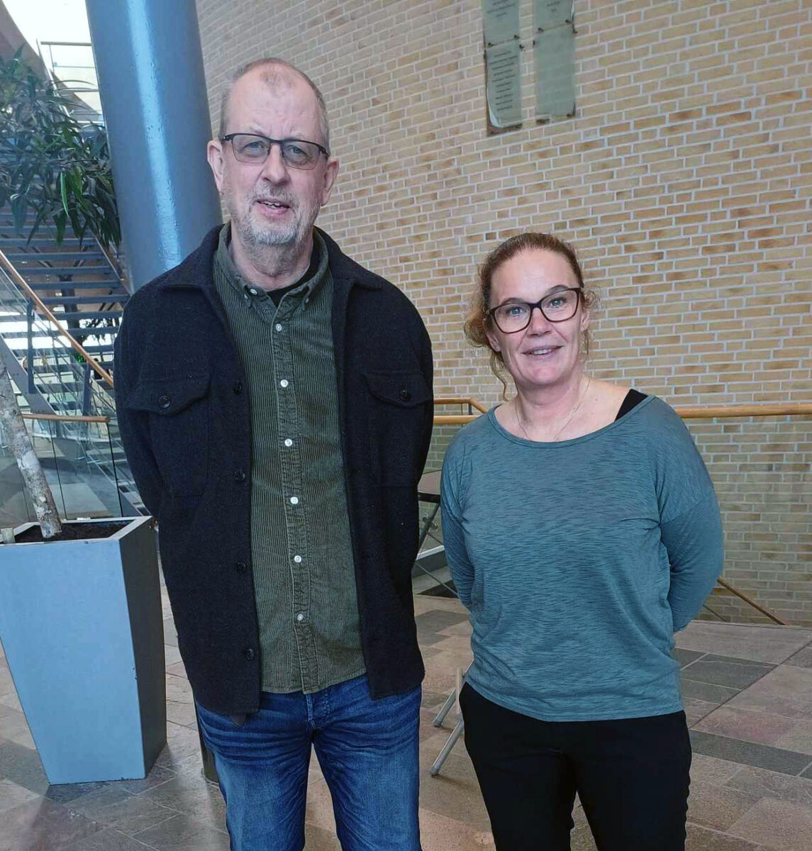 Hans Olof Gottfridsson och Nina Christensson