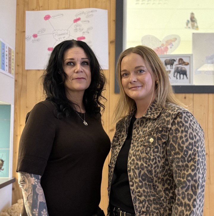 Linda Sjölin och Elin Norberg