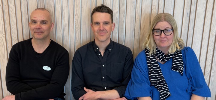 Ann-Kristin Hamberg, gymnasielärare och doktorand på KAU, Martin Estenberg, forskarutbildad gymnasielärare, Andreas Borg, gymnasielärare och doktorand på KAU
