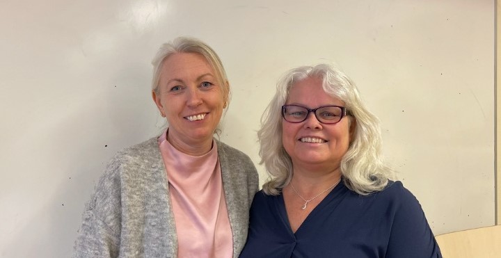 Malin Reardon och Annci Remnevik Hedenberg