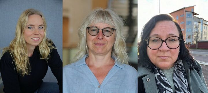Anna Sjöqvist, biträdande lektor i specialpedagogik, Susanne Hansson, lektor i pedagogiskt arbete, Eva Staffans, biträdande lektor i specialpedagogik