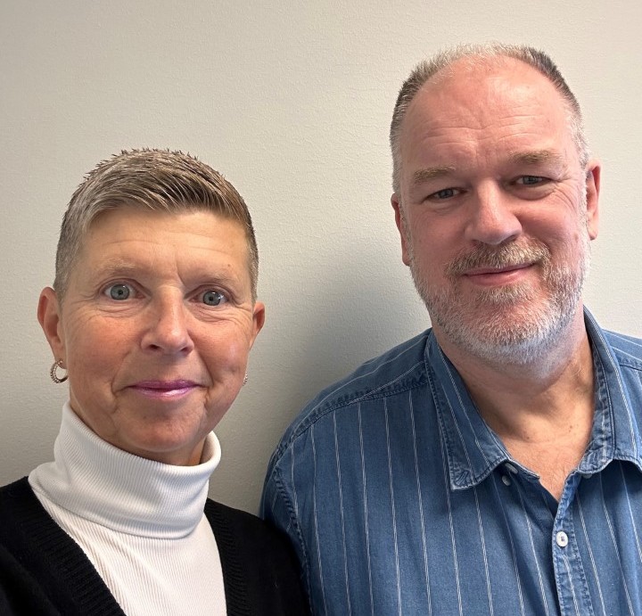 Lotta Rajamäki och Torbjörn Strömberg, ombudsman Sveriges Lärare