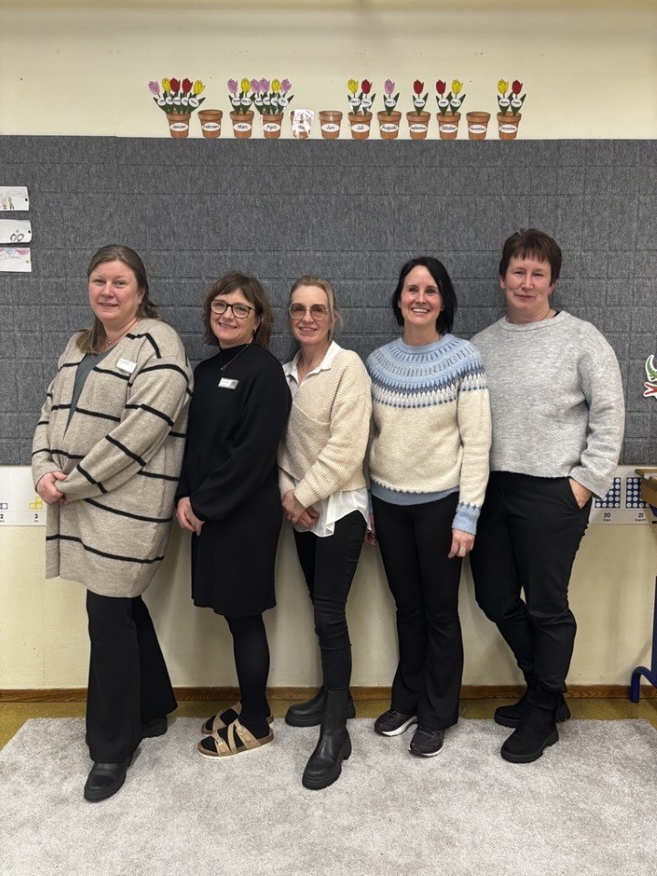 Anna-Maria Björklund, lärare, Eva-Karin Larsson, lärare , Cecilia Appel Märs, lärare, Linda Persson, lärare, Sofia Håkansson, lärare , Kersti Lundqvist, speciallärare