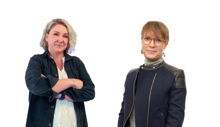 Anna Rosenqvist, författare och pedagogisk processledare, Lina Bengtsson, pedagogisk processledare