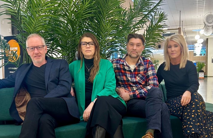 Magnus Källming, gymnasielärare, Josefin Bremer Thudén, gymnasielärare, Oscar Engdahl, gymnasielärare, Lena Nilsson, gymnasielärare,