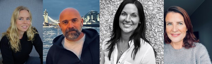 Ebba Hildén, universitetslektor, Susanne Hansson, universitetslektor, Martina Jordan, universitetsadjunkt och doktorand, Ulf Buskqvist, universitetslektor och utbildningschef rektorsutbildningen
Karlstads universitet