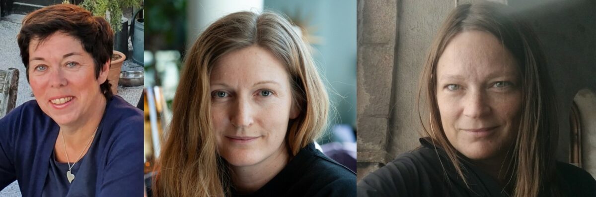 Monica Gustafsson-Wallin, barnrättsstrateg, Lotta Bergseht, journalist, Jenny Sköld, journalist