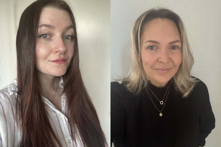Maja Andersson och Julia Jansson