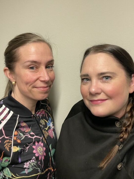 Sandra Johansson och Lina Viklund
