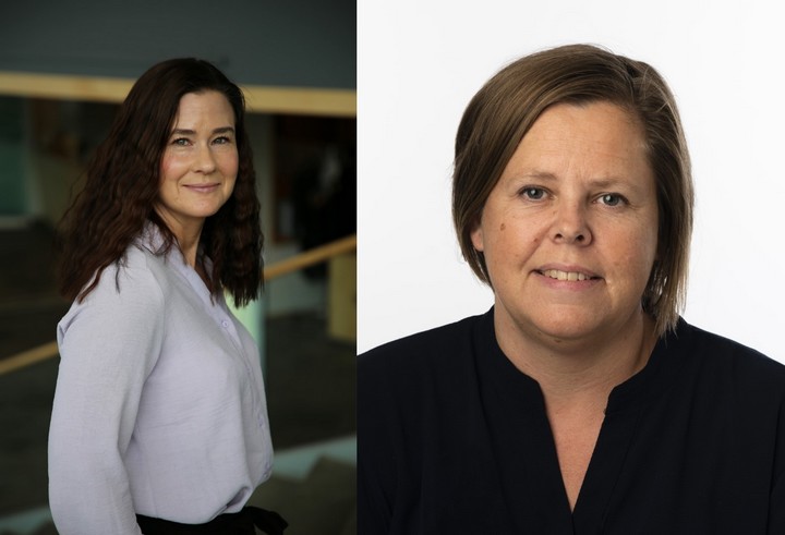 Lovisa Skånfors och Kristin Ungerberg