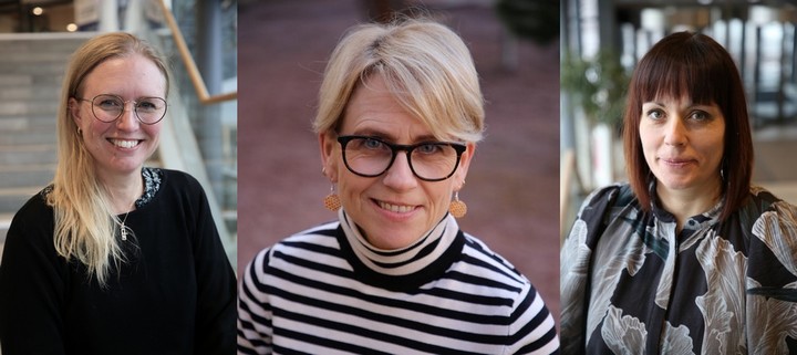 Susanne Mellerskog, lärarutbildare, Linda Söderlind, lärarutbildare, Nina Kilbrink, forskare