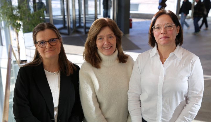 Hanna Räftegård, Nina Thelander och Jessica Ekberg